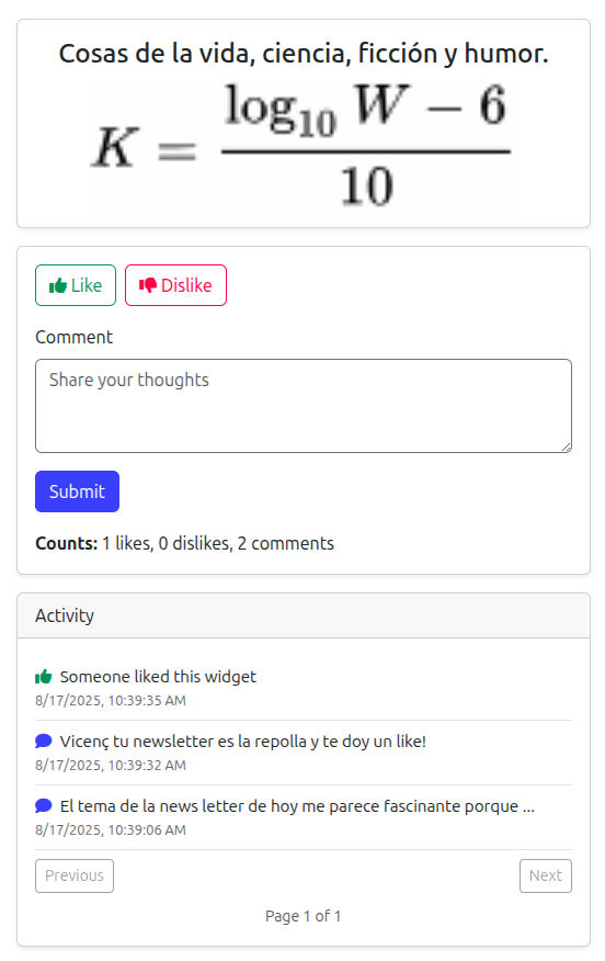 Engage your Users with a click