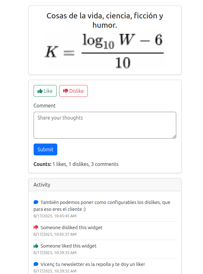 Ask us for new Features!